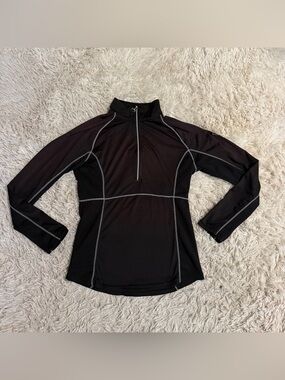 Women’s Medium Black Goode Rider Long Sleeve Horseback Riding Sunshirt